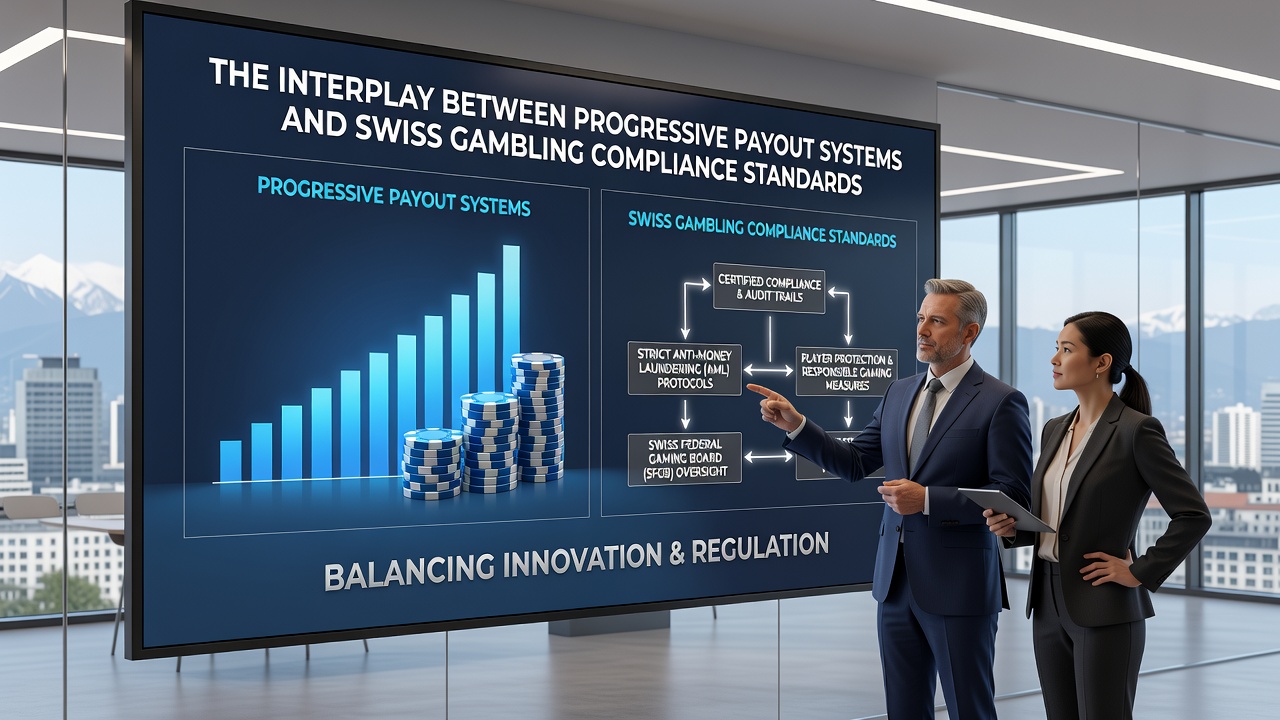 Swiss regulatory documentation and compliance certification process for progressive slot systems